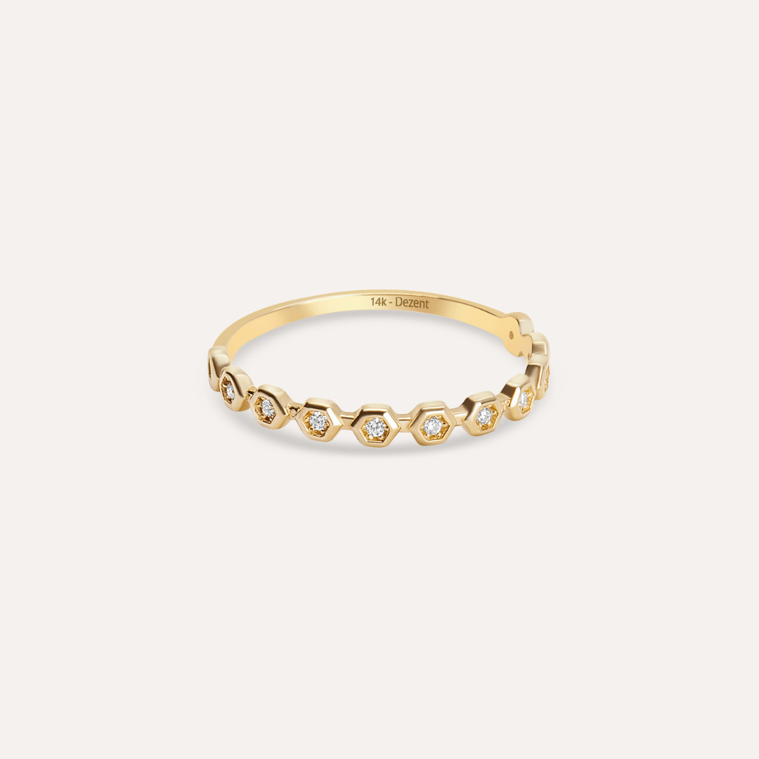 Amelie I 585 Gold Ring