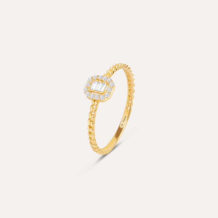 Bella Zirkonia Ring I 585 Gold