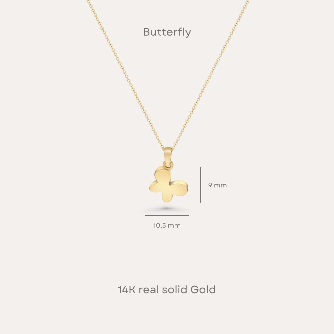 Butterfly | 585 Goldkette
