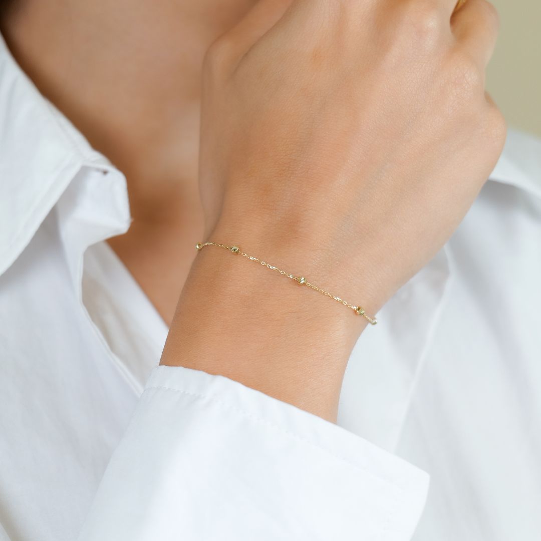 Dorikas Dezent Armband | 585 Gold
