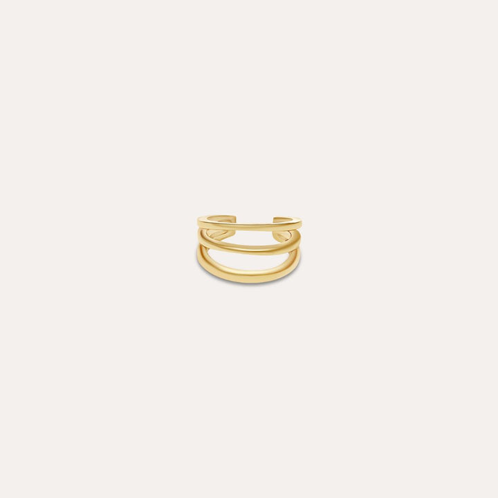 Ear Cuff Line | 585 Gold Ohrringe