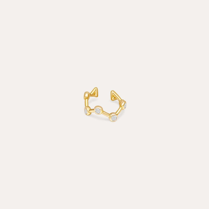 Ear Cuff Sternhimmel | 585 Gold Ohrringe