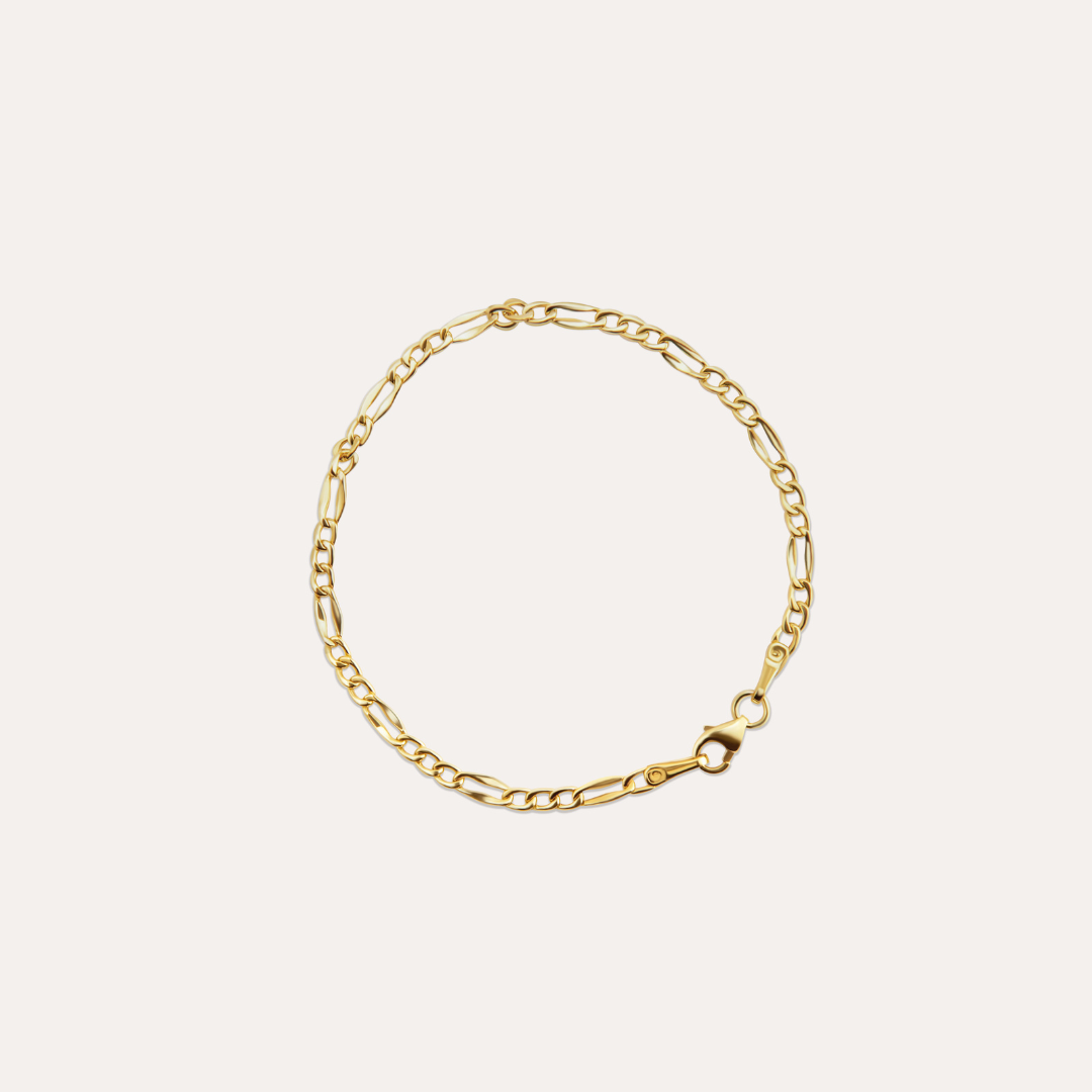 Figaro Armband |  585 Goldarmband
