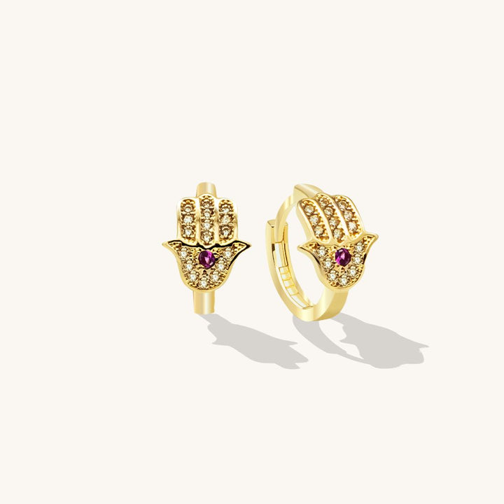 Hand of Light | 585 Gold Ohrringe