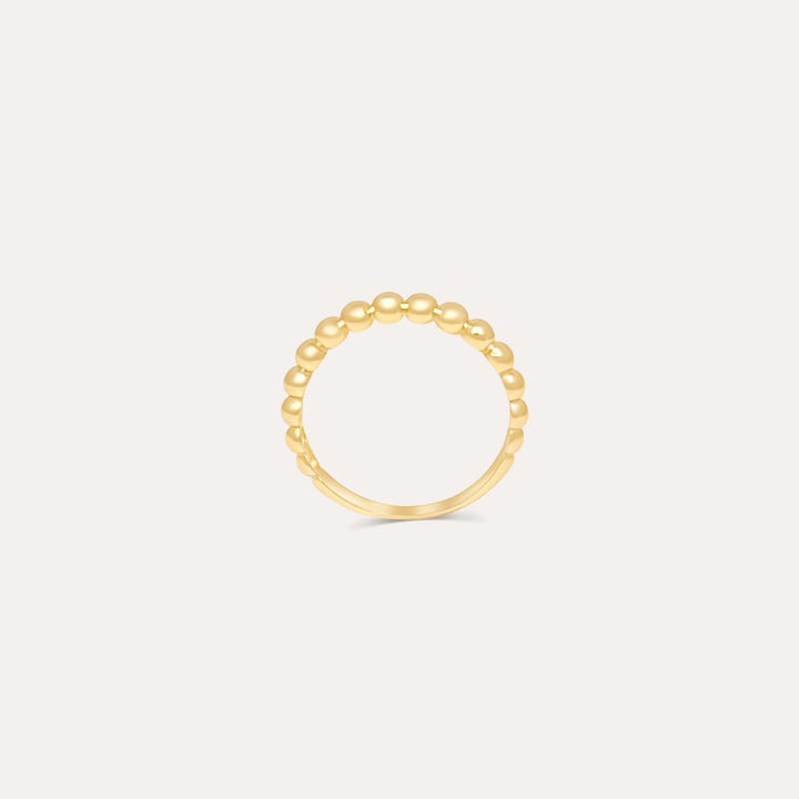 Kugel Ring Midi | 585 Gold Ring