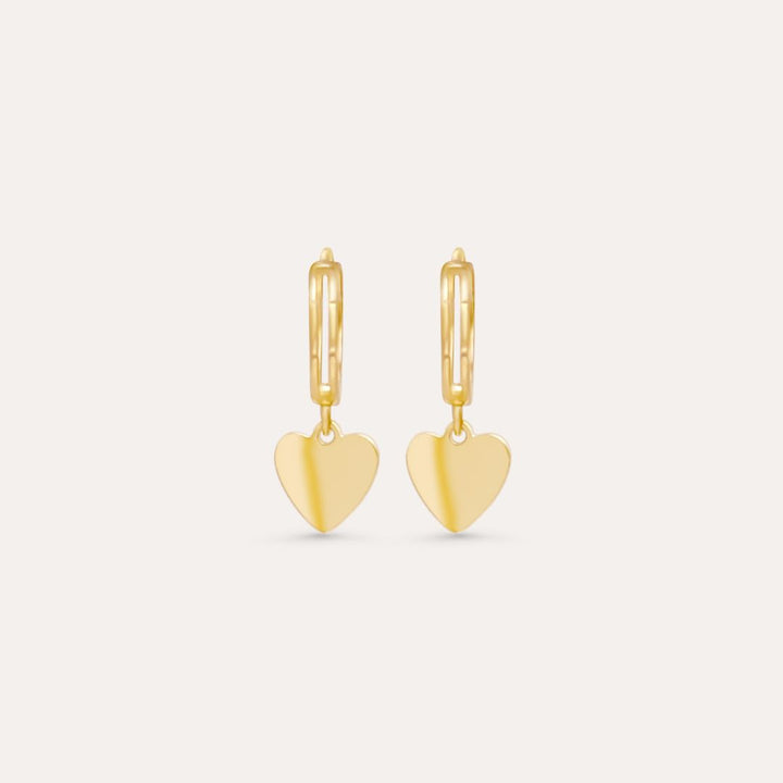 Love Hoops | 585 Gold Ohrringe