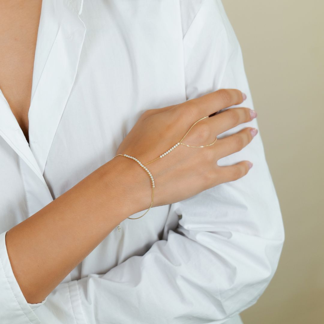 Midas Touch | 585 Gold Handkette