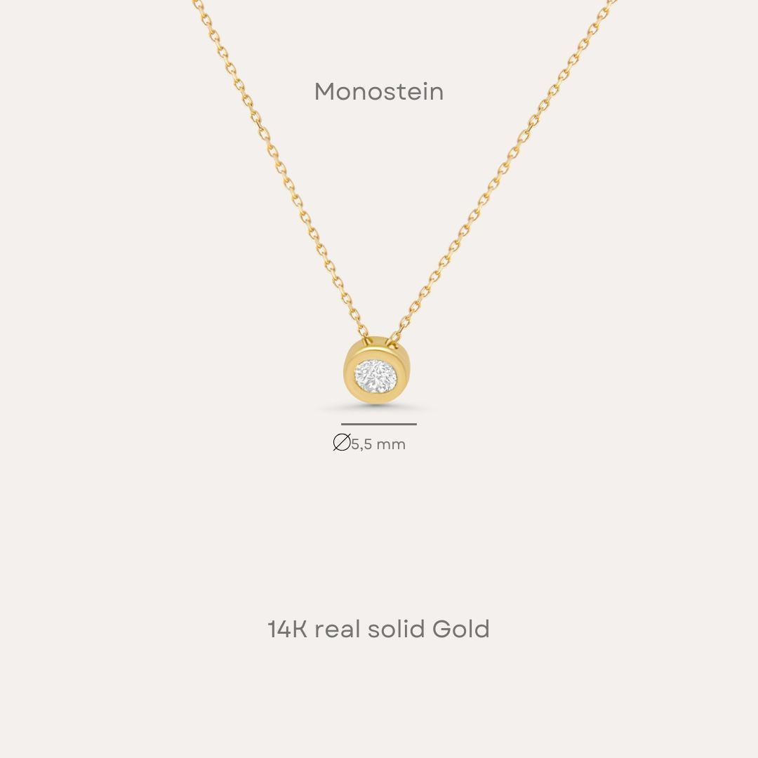 Monostein | 585 Goldkette