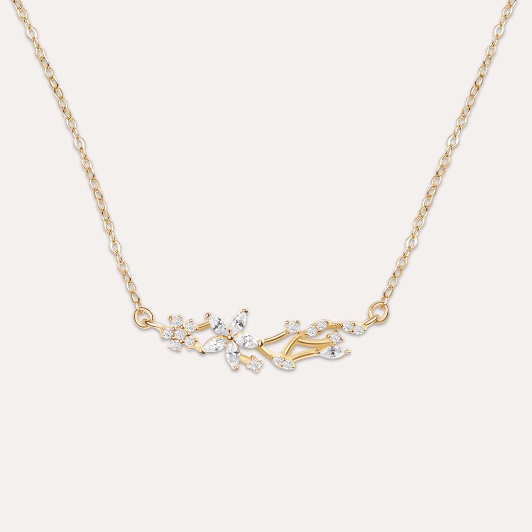 Sternhimmel Halskette I 585 Gold