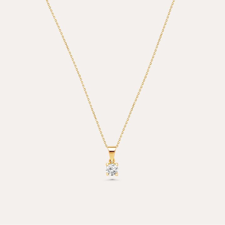 Solitaire Kette | 585 Gold