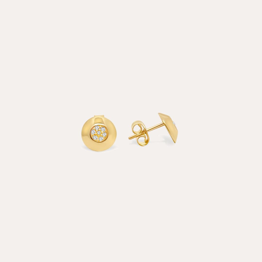 Sparkling Bliss | 585 Gold Ohrstecker