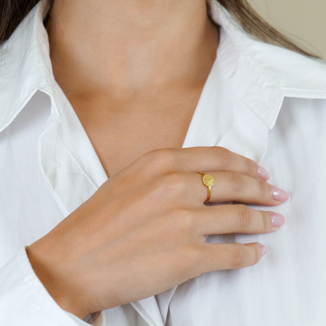 Tugra Ring | 585 Goldring