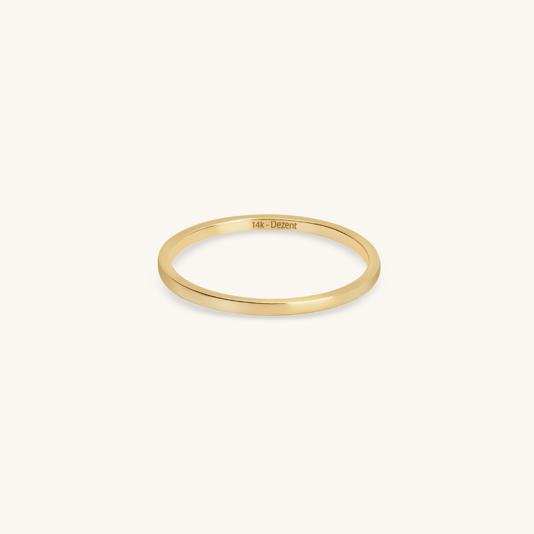 Classy Vorsteckring Filigran I 585 Gold Ring