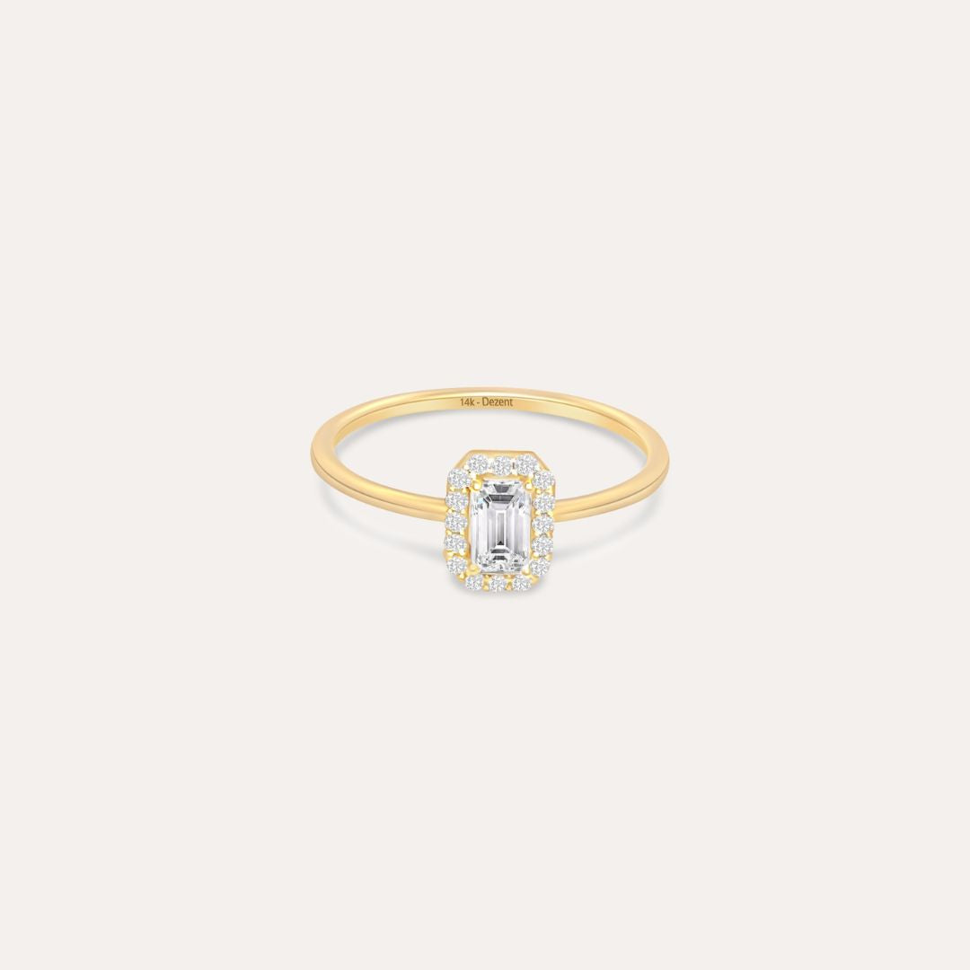 Baguette Dezent | 585 Goldring