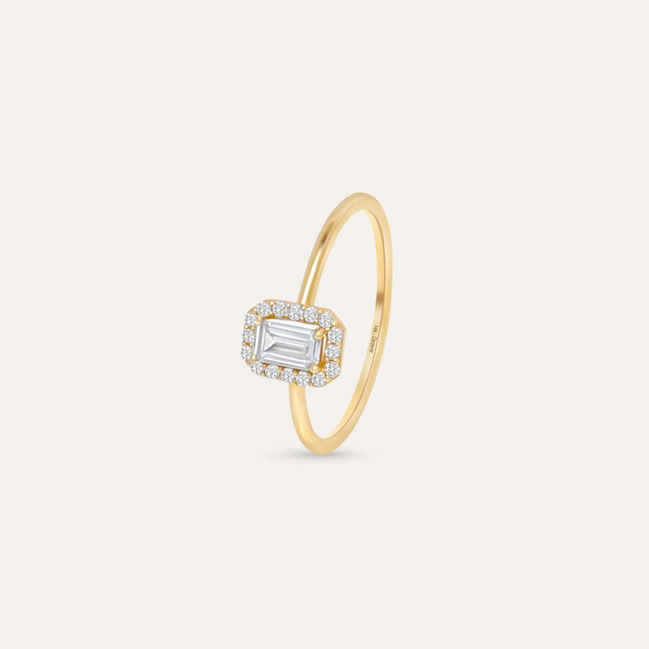 Baguette Dezent | 585 Goldring