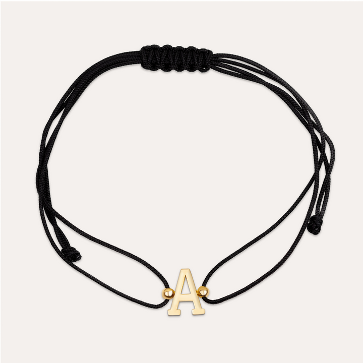 Buchstaben Armband I 585 Gold