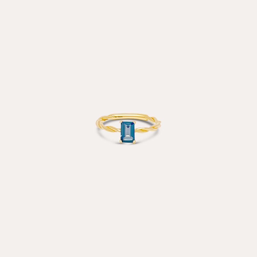 Cord Blue | 585 Gold Ring