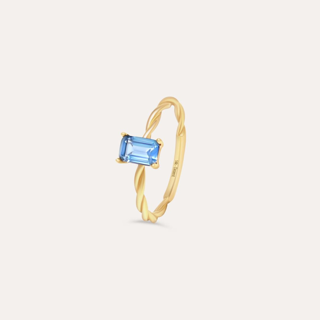 Cord Blue | 585 Gold Ring