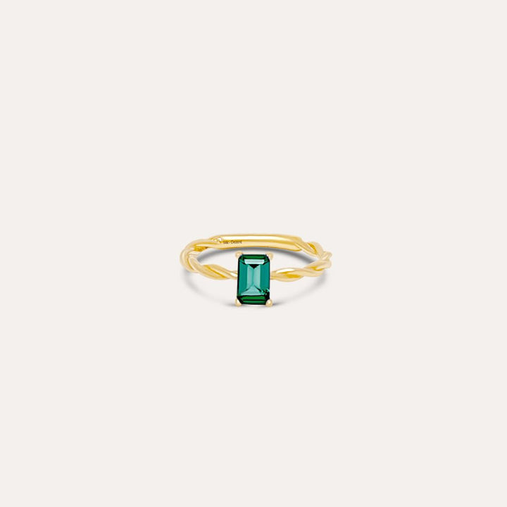 Cord Green | 585 Gold Ring