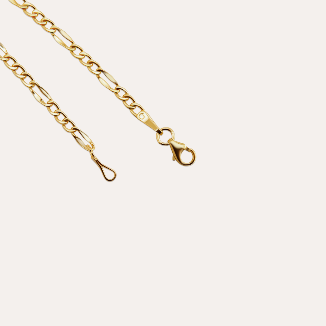 Figaro Armband |  585 Goldarmband