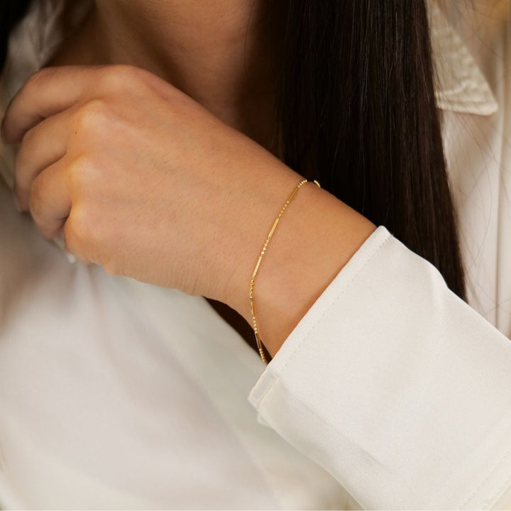 Filigran Goldarmband I 585 Gold