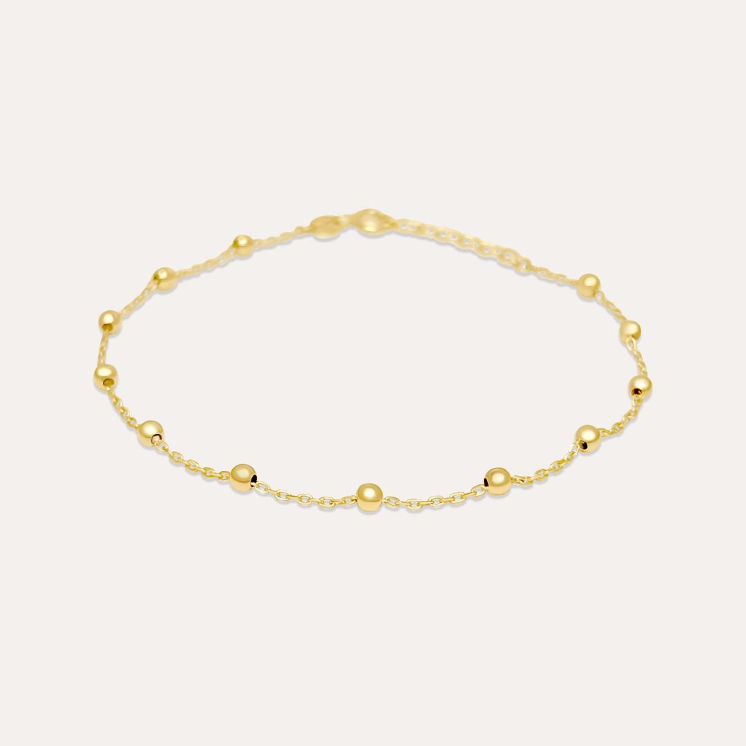 Golden Beads | 585 Goldarmband