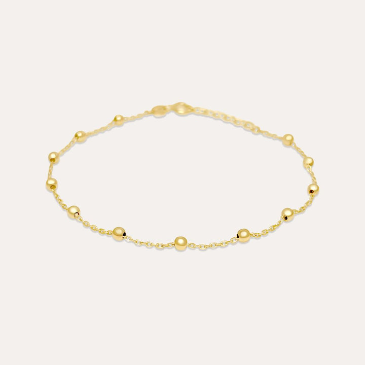 Golden Beads | 585 Goldarmband