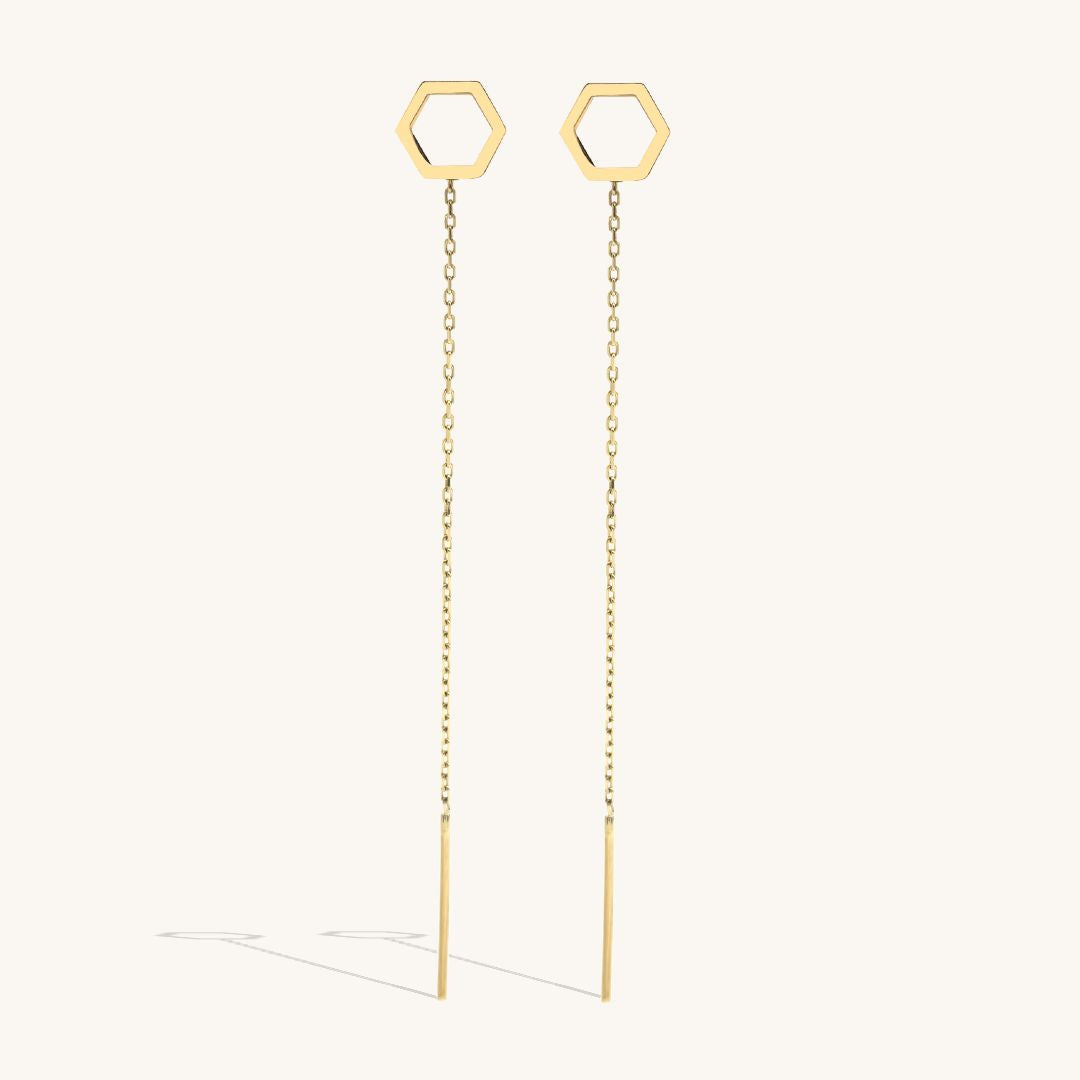 Golden Grace Ohrhänger I 585 Gold