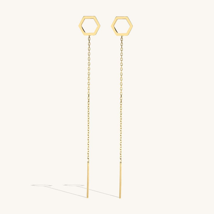 Golden Grace Ohrhänger I 585 Gold