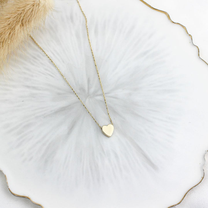 Herzkette I 585 Gold