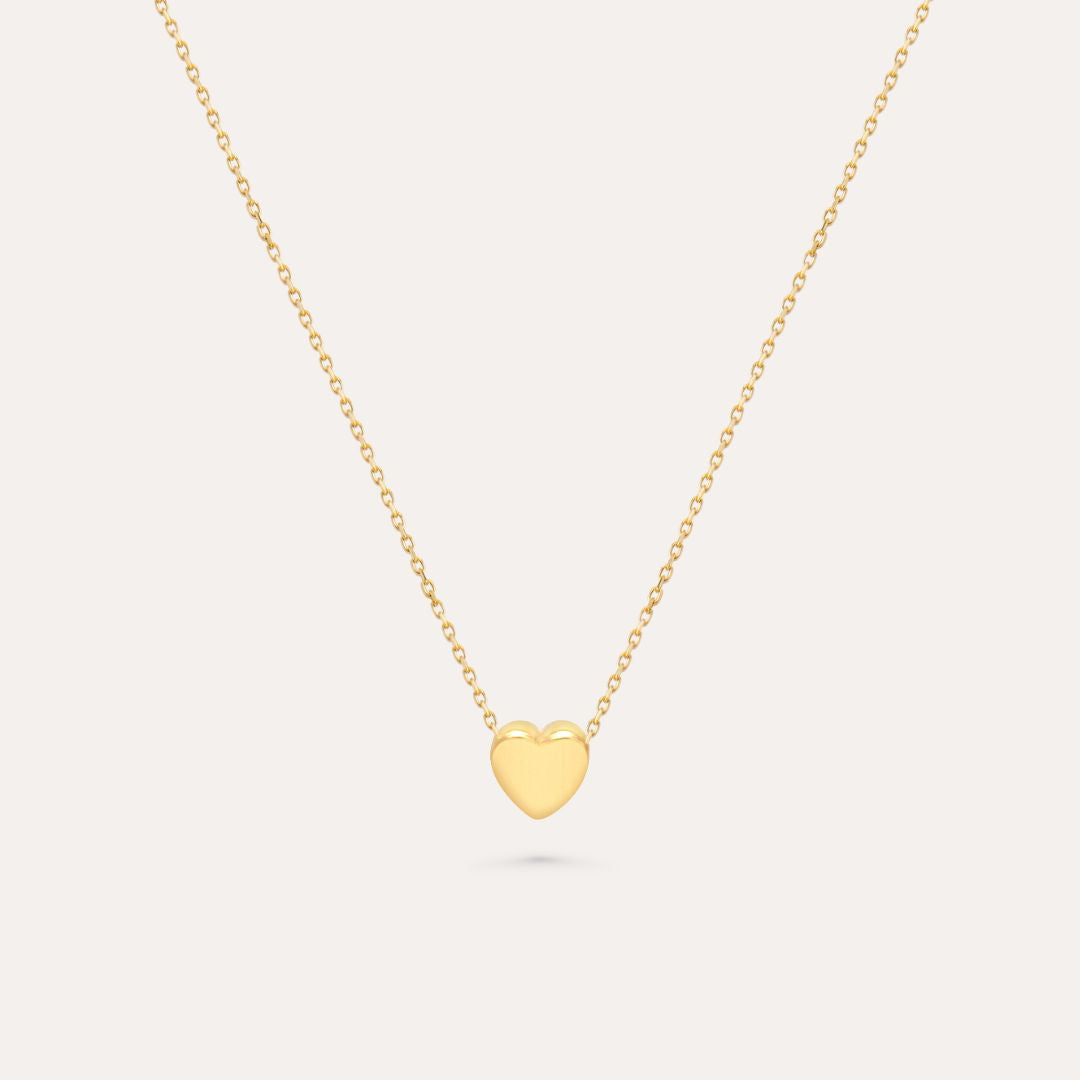 Herzkette I 585 Gold