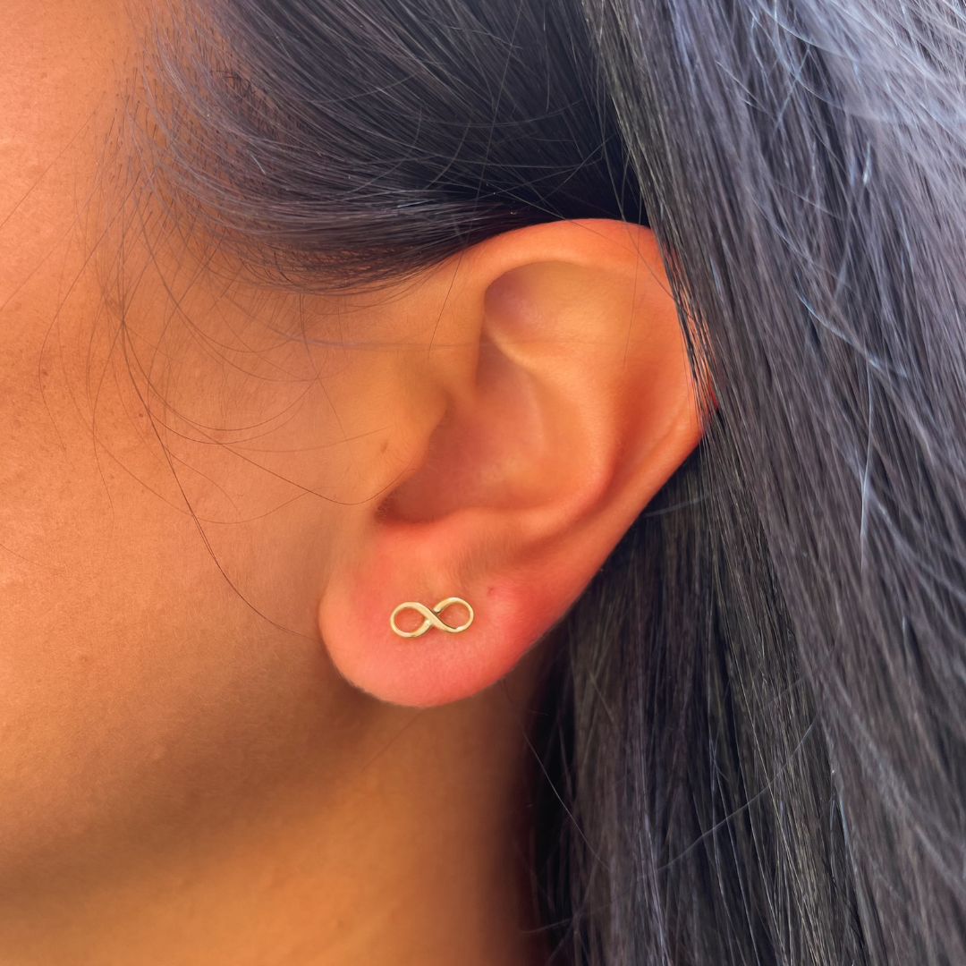 Infinity Ohrstecker I 585 Goldohrringe