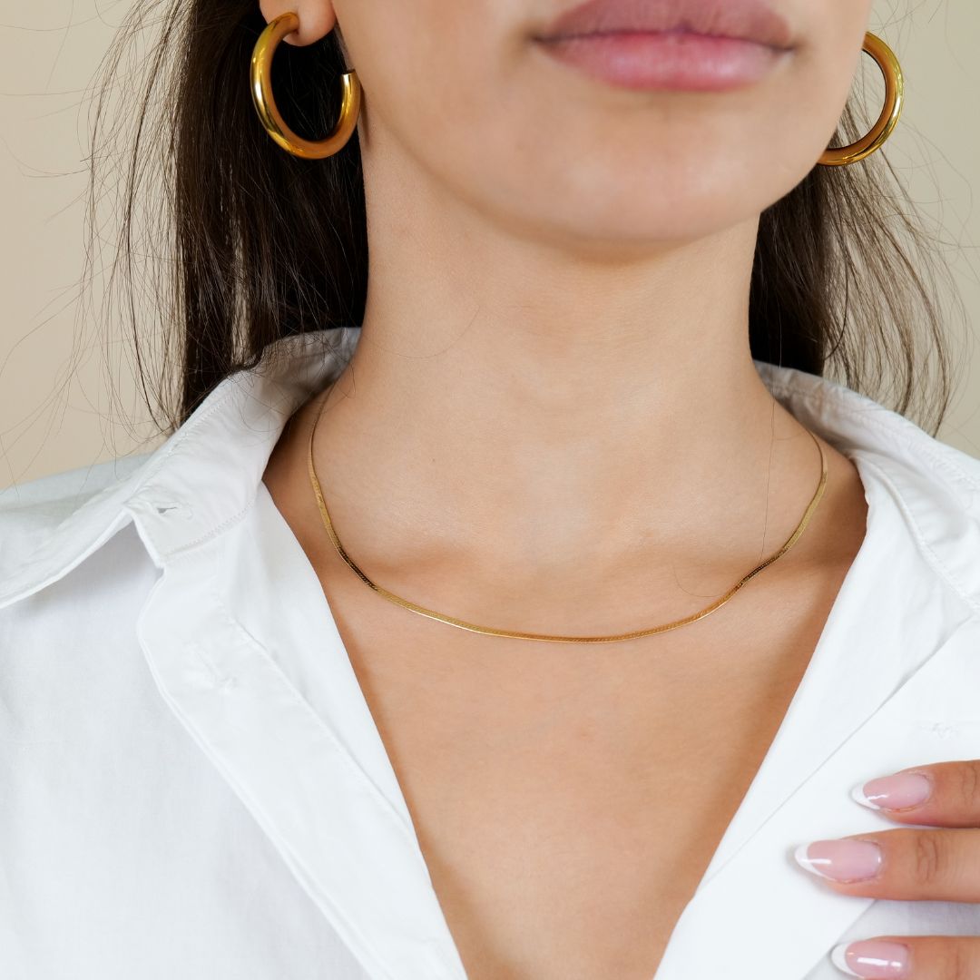 Kleopatra Kette I 585 Gold