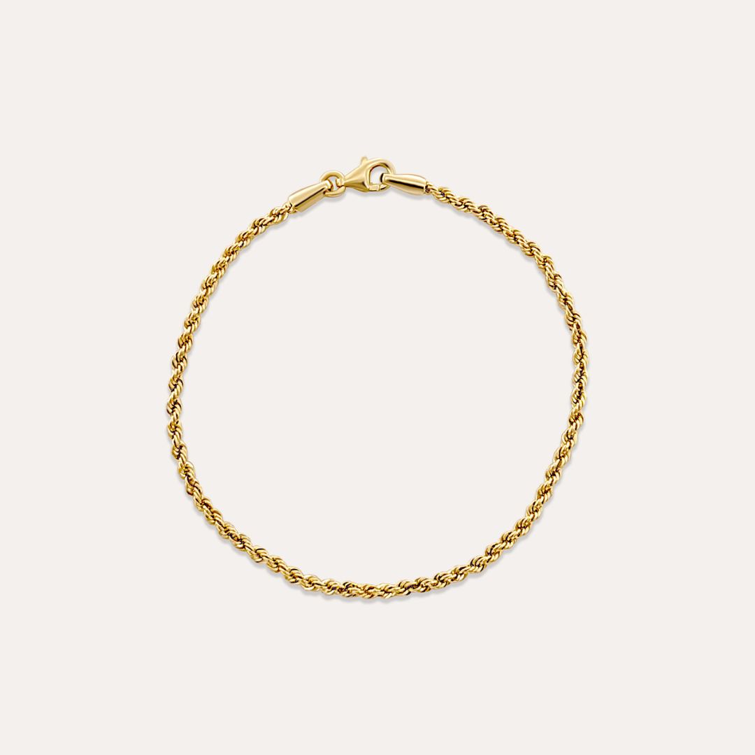 Kordelketten Armband | 585 Goldarmband