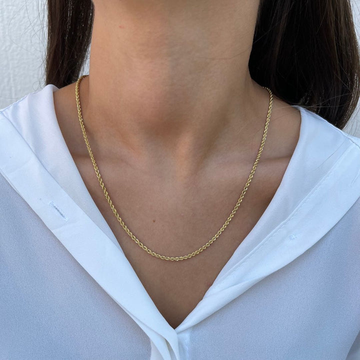 Kordelkette I 585 Gold