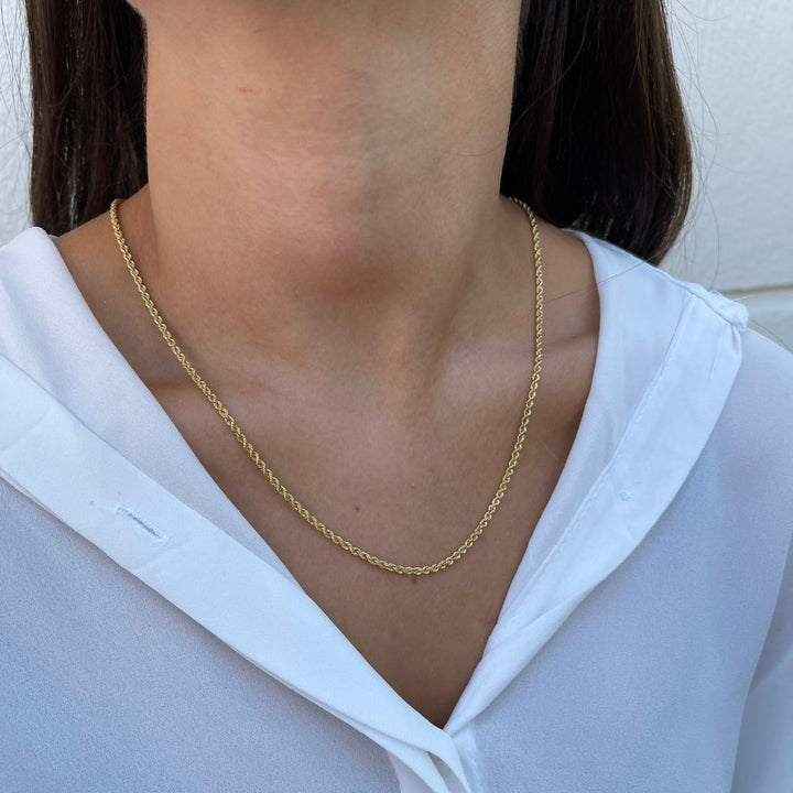 Kordelkette I 585 Gold