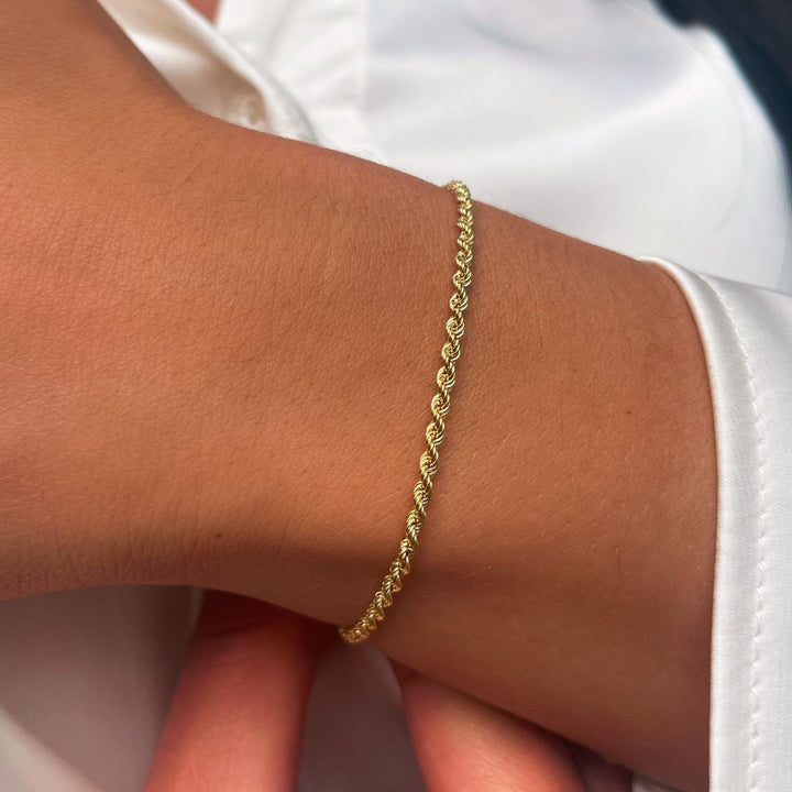 Kordelketten Armband | 585 Goldarmband