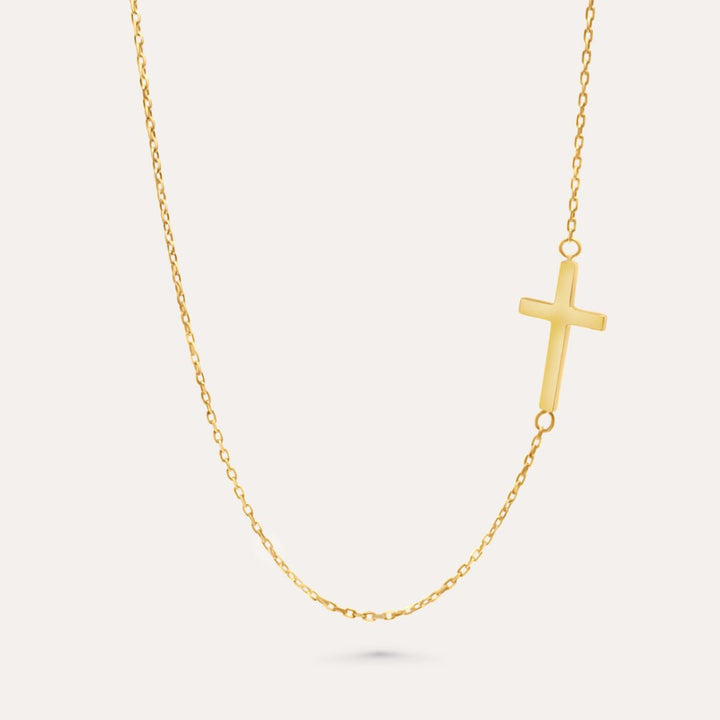 Kreuz | 585 Goldkette