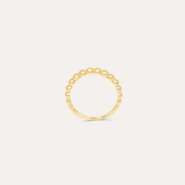 Kugel Ring Midi | 585 Gold Ring