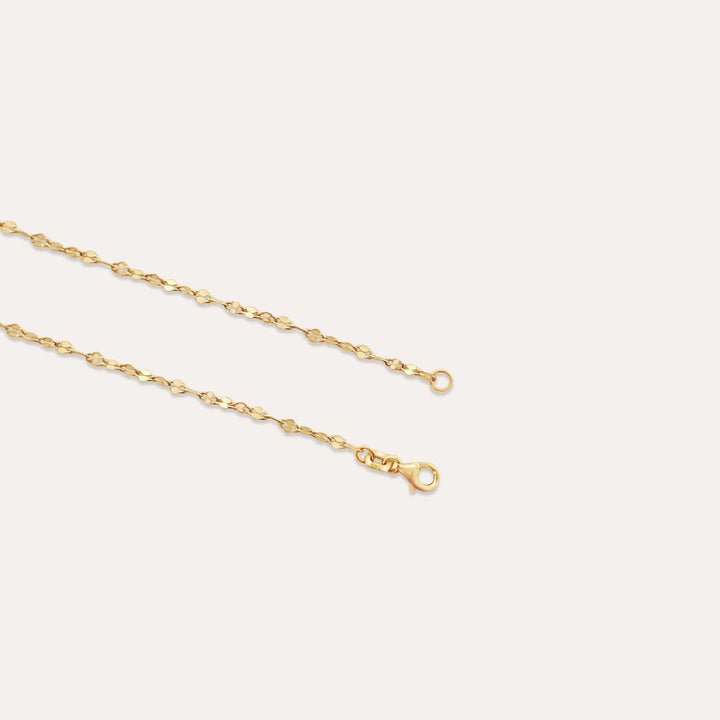 Minimalistisches Goldarmband
