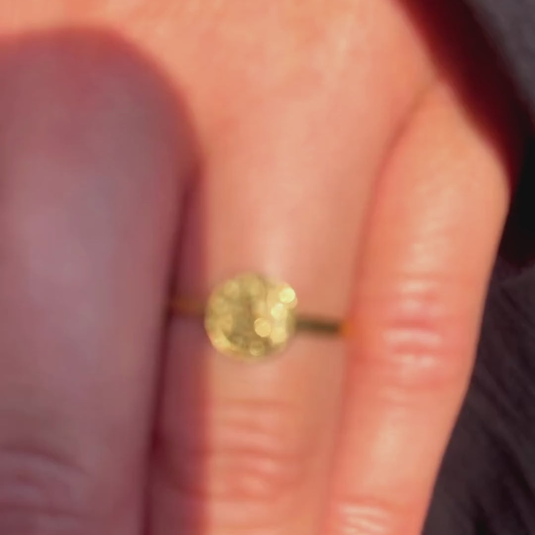 Tugra Ring I 14K Echt Gold Ring I 585 Goldring