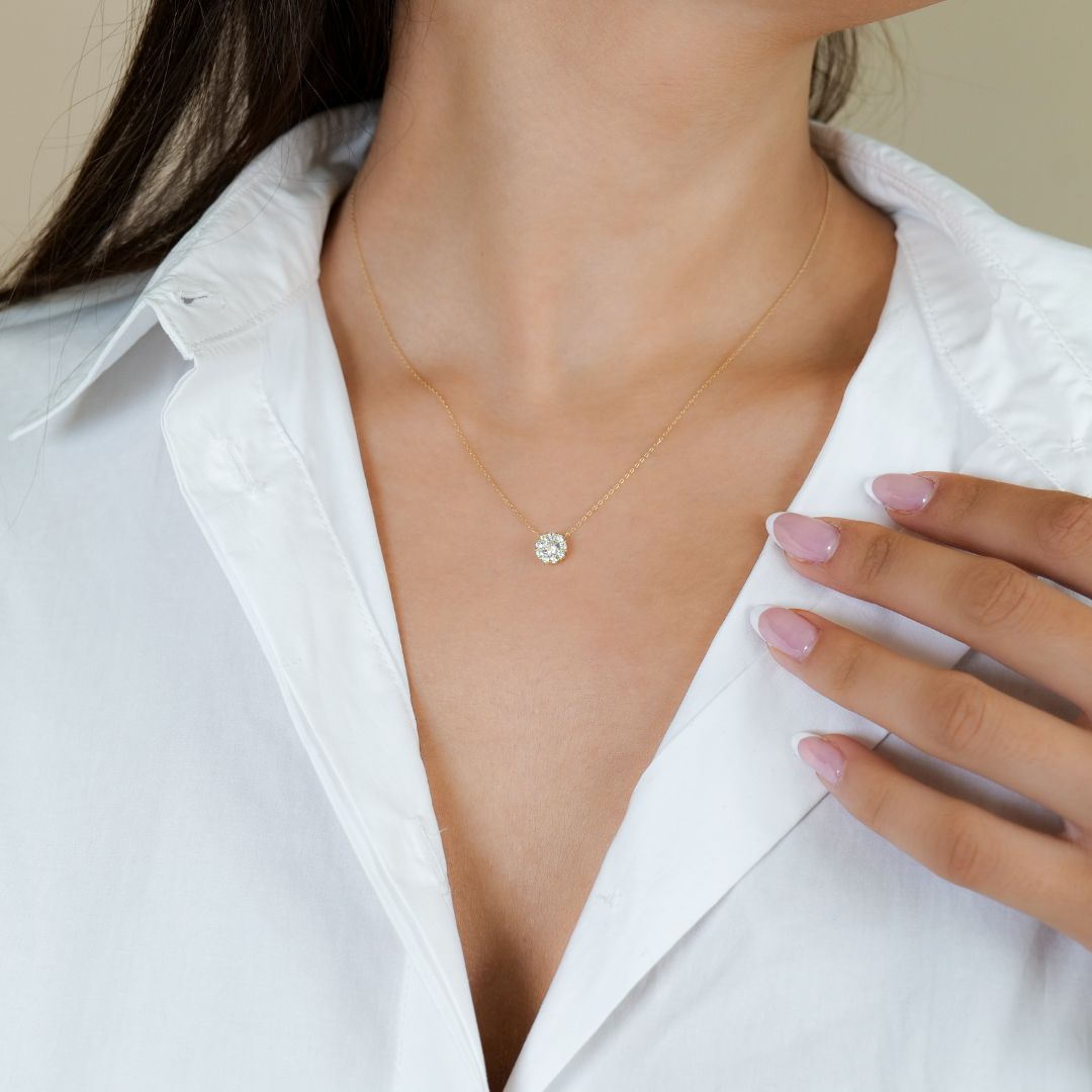 Princess Kette I 585 Gold