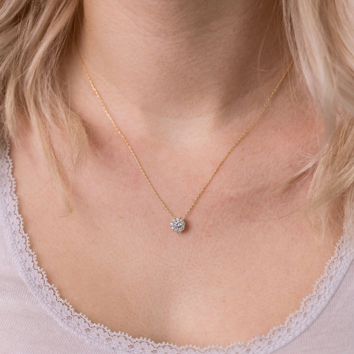 Princess Kette I 585 Gold