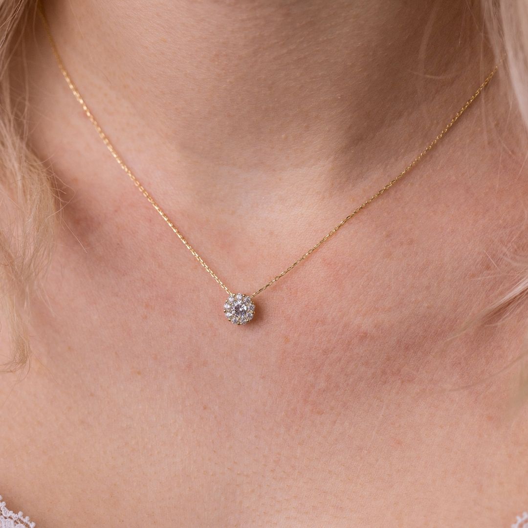 Princess Kette I 585 Gold