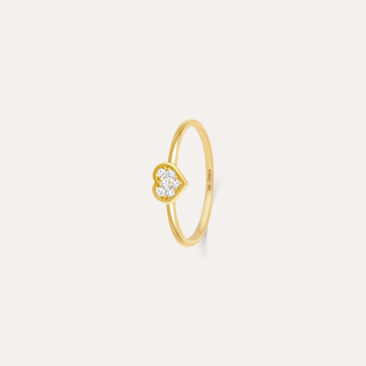Pure Heart | 585 Gold Ring