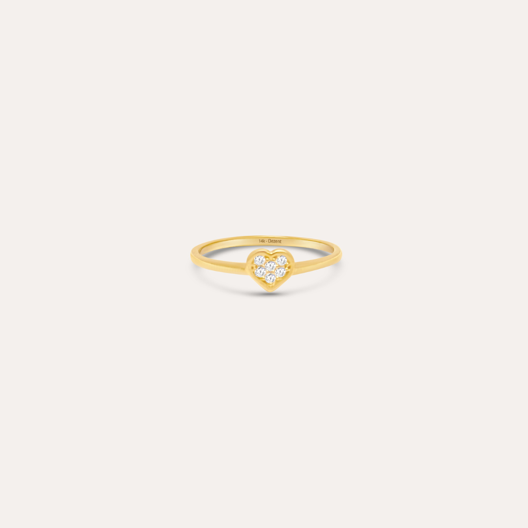 Pure Heart | 585 Gold Ring