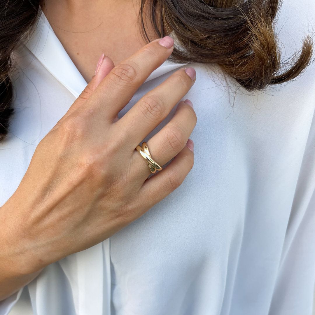 Infinity Ring I 585 Gold