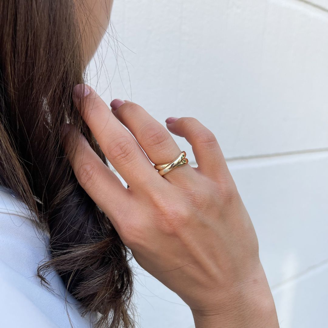 Infinity Ring I 585 Gold
