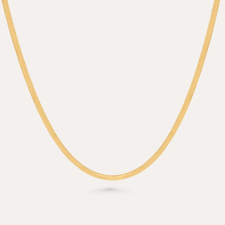 Schlangenkette I 585 Gold