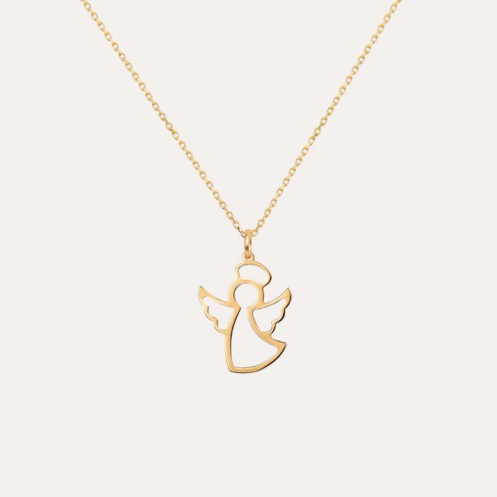 Schutzengel Kette I 585 Gold
